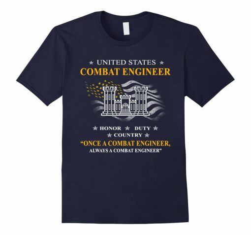 Combat Engineer T Shirt United States