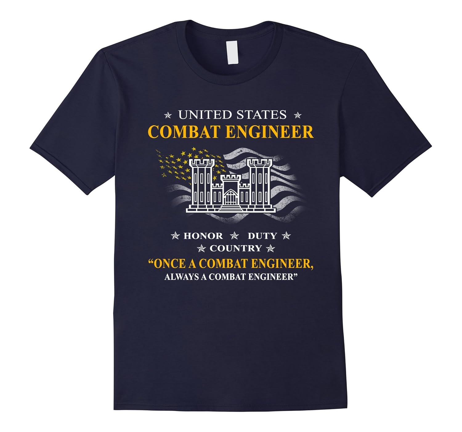Combat Engineer T Shirt United States Combat Engineer T Shirt United States