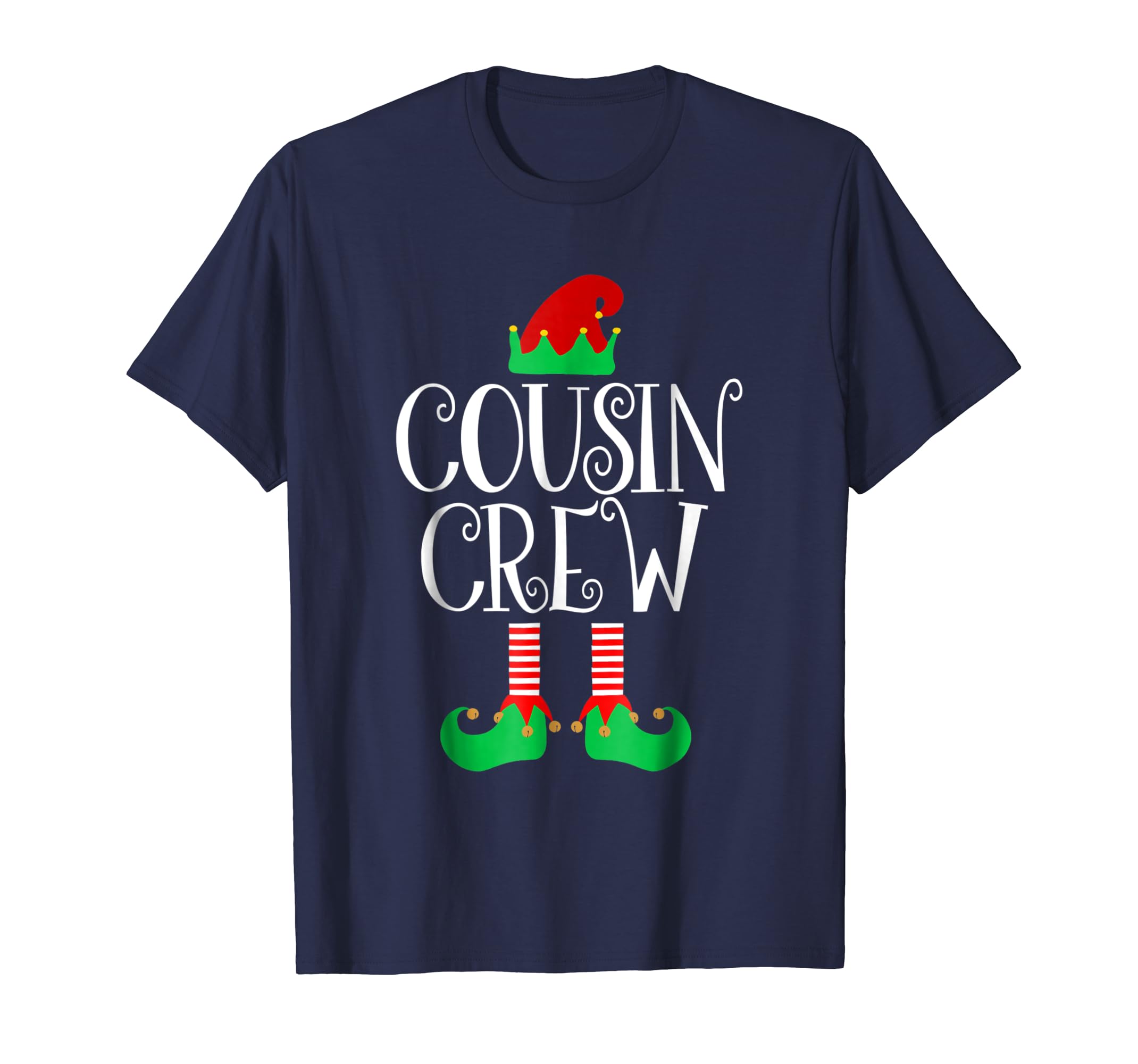 Cousin Crew Elf Tshirt Gift Family Matching Christmas Ugly Cousin Crew Elf Tshirt Gift Family Matching Christmas Ugly