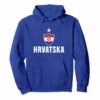 Croatia Flag Hrvatska Croatian Soccer Hoodie