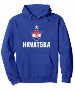 Croatia Flag Hrvatska Croatian Soccer Hoodie Croatia Flag Hrvatska Croatian Soccer Hoodie