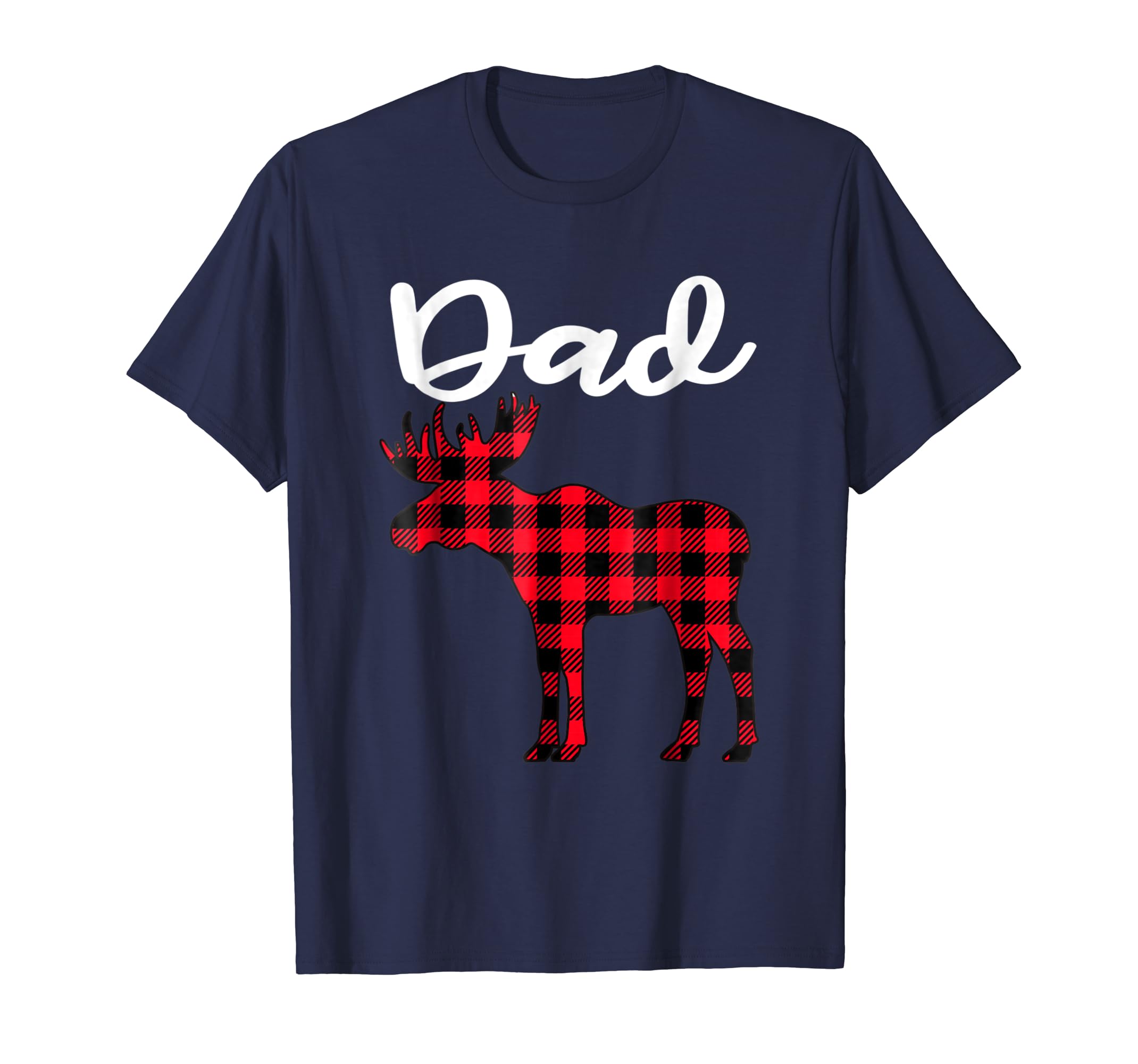 Dad Moose Plaid T Shirt Christmas Pajama Family Matching Dad Moose Plaid T Shirt Christmas Pajama Family Matching