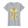 Dad Of The Birthday Princess Golden Matching Family T Shirt