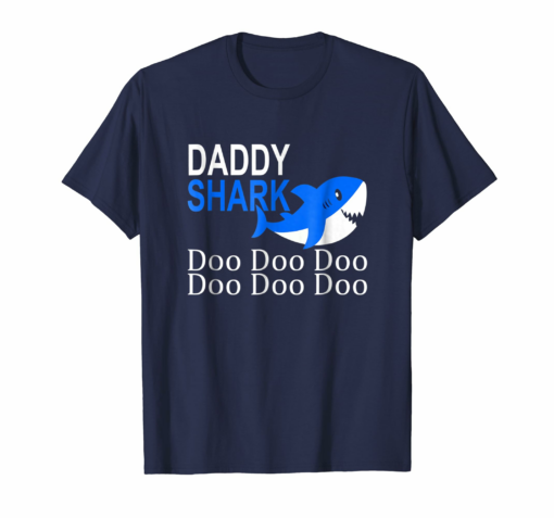 Daddy Shark Baby Mommy Daddy Matching Family Shark T Shirt