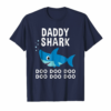 Daddy Shark Doo Doo Shirt For Matching Family Pajamas