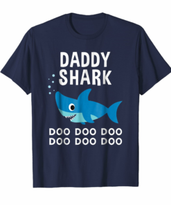 Daddy Shark Doo Doo Shirt For Matching Family Pajamas Daddy Shark Doo Doo Shirt For Matching Family Pajamas