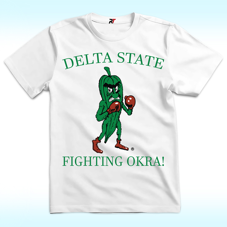 Delta State Fighting Okra Shirt Delta State Fighting Okra Shirt