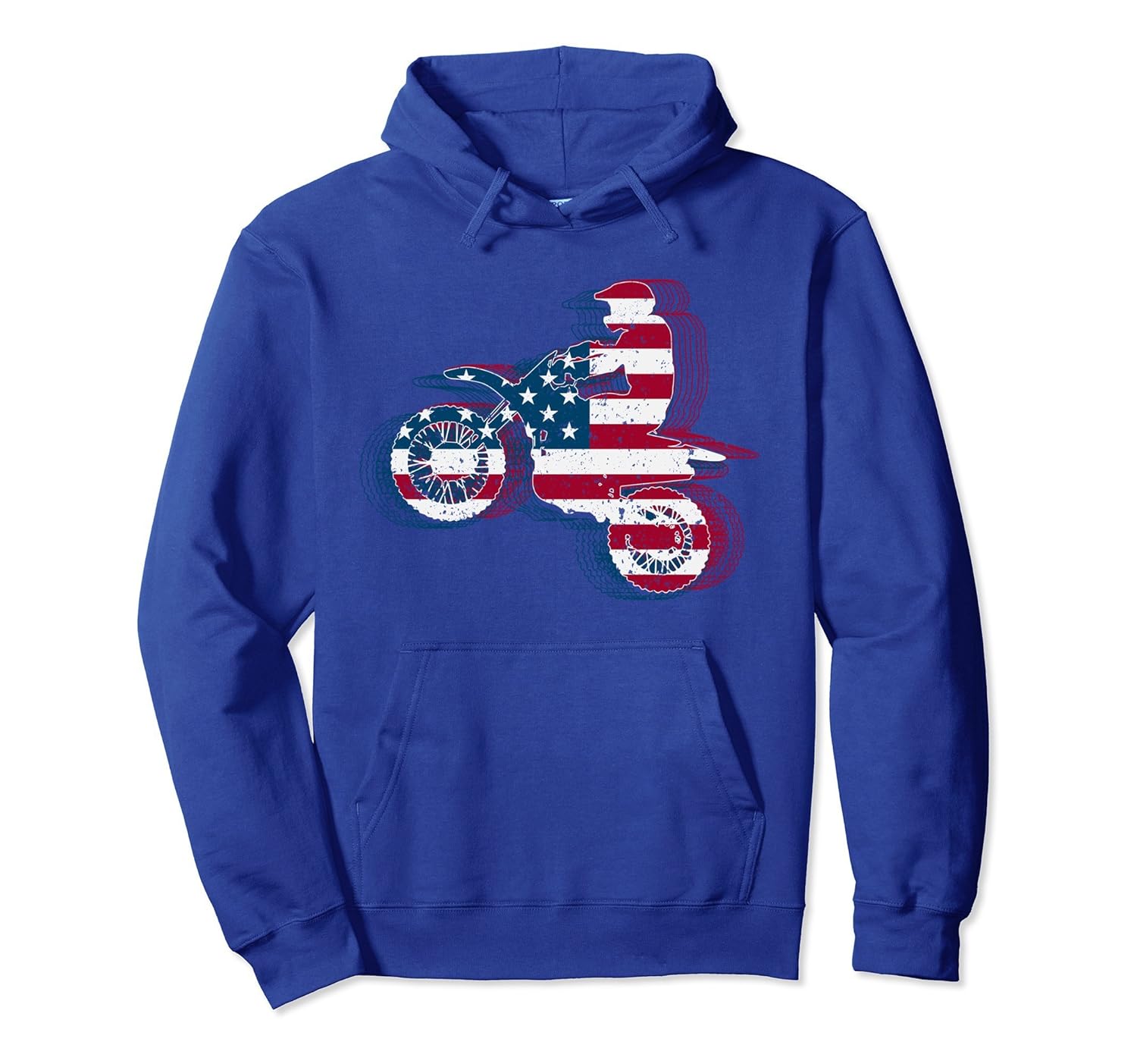Dirt Bike Hoodie Motocross American Flag Boys Gift Dirt Bike Hoodie Motocross American Flag Boys Gift