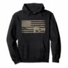 Distressed American Flag Ar15 Hoodie Gift For Gun Lovers