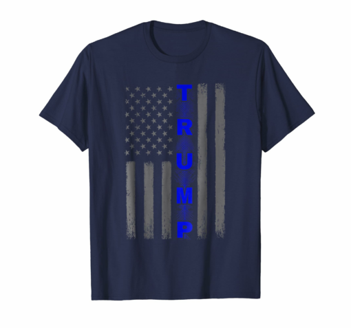 Distressed American Flag Shirt