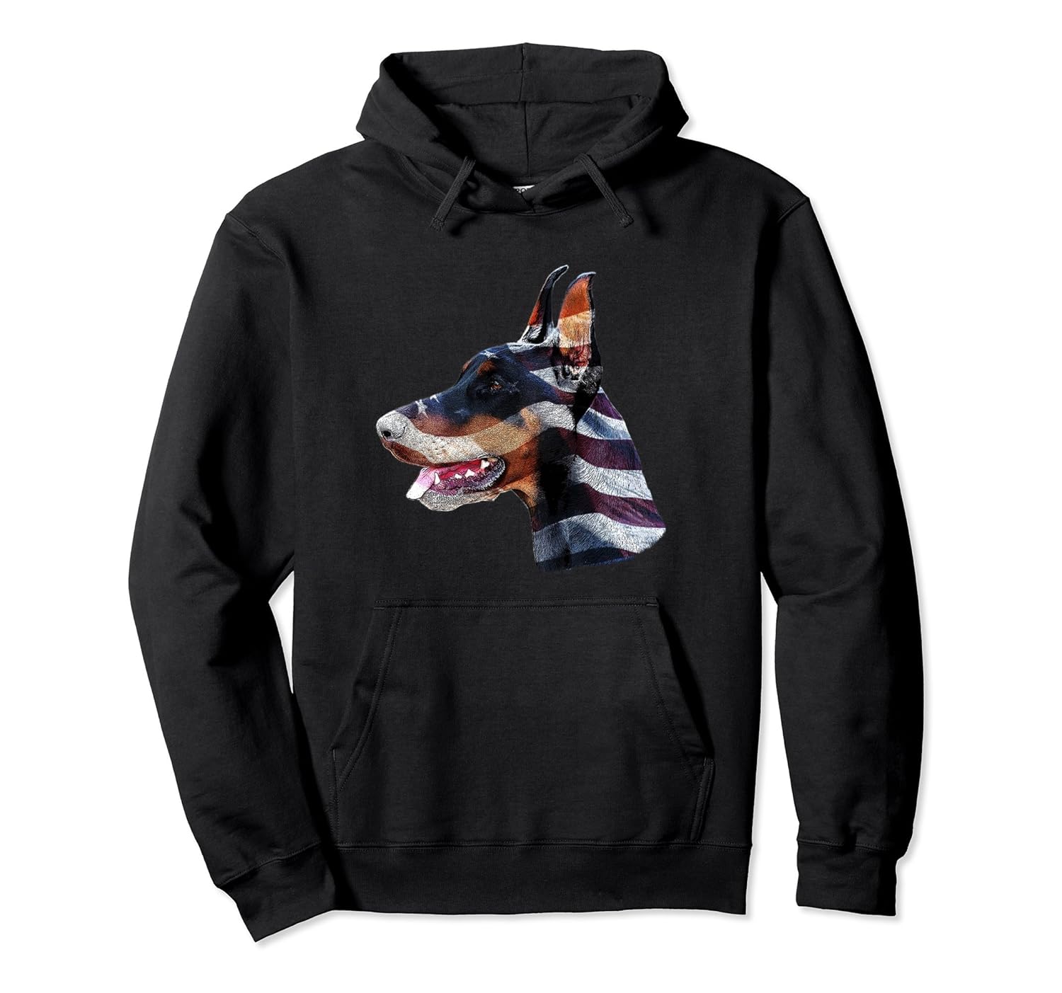 Doberman Pinscher Dog Usa American Flag Hoodie Sweatshirt Doberman Pinscher Dog Usa American Flag Hoodie Sweatshirt
