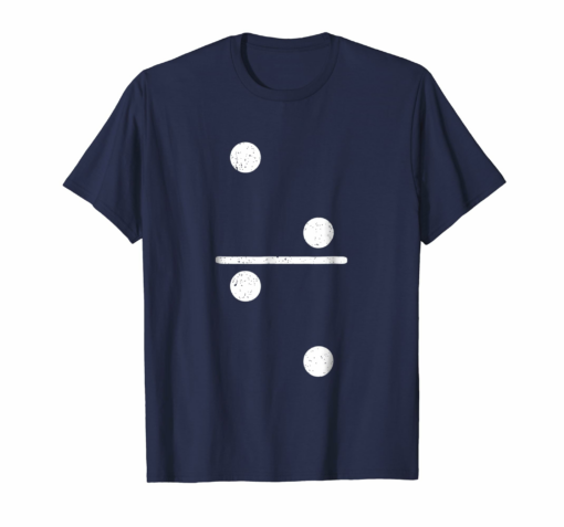 Dominoes Game 2 2 T Shirt Halloween Costume Family Matching
