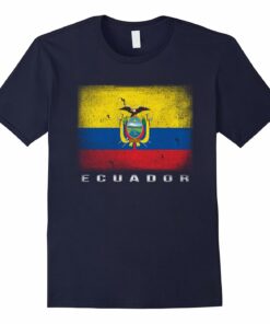 Ecuadorian Flag T Shirt Ecuador Medium Ecuadorian Flag T Shirt Ecuador Medium