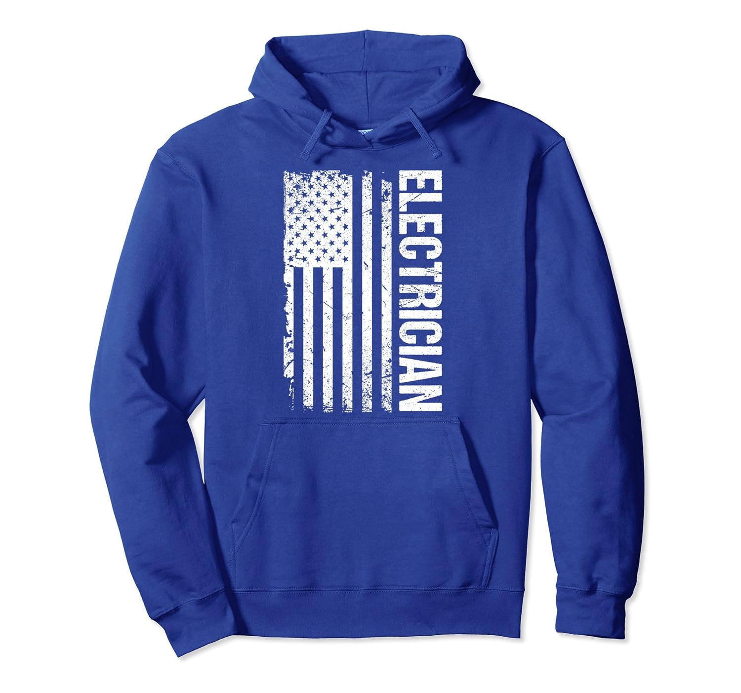 Electrician American Flag Gift Pullover Hoodie Electrician American Flag Gift Pullover Hoodie