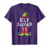 Elf Squad Matching Family Funny Elf Christmas T Shirt