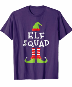 Elf Squad Matching Family Funny Elf Christmas T Shirt Elf Squad Matching Family Funny Elf Christmas T Shirt