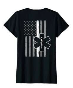 Emt Thin White Line Flag Medical T Shirt Emt Thin White Line Flag Medical T Shirt