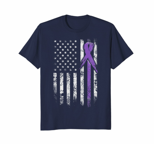 Epilepsy Awareness Shirt Usa Flag T Shirt