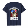 Floss Like A Boss Shirt Pug Flossing Dog Flag Usa