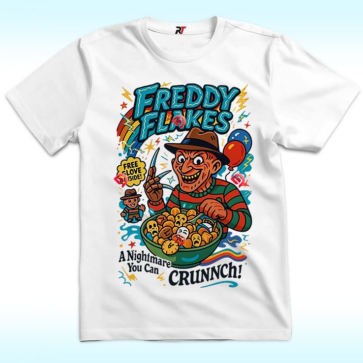 Freddy Flakes Shirt, A Nightmare You Can Crunnch Freddy Flakes Shirt, A Nightmare You Can Crunnch