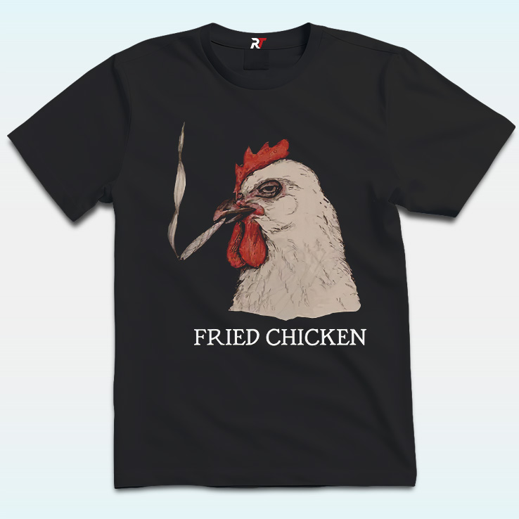 Fried Chicken 420 Smoking Marijuana Shirt Fried Chicken 420 Smoking Marijuana Shirt