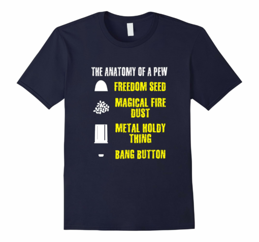 Funny Anatomy T Shirt Freedom Amendment