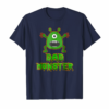 Funny Family Halloween Costumes Monster Dad Gift T Shirt