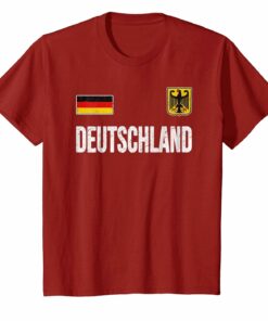 Germany T Shirt German Flag Soccer Football Fan Jersey Germany T Shirt German Flag Soccer Football Fan Jersey