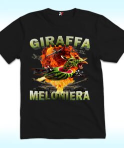 Giraffa Meloniera Shirt, Italian Brainrot Giraffa Meloniera Shirt, Italian Brainrot