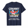 Grammy Shark T Shirt Doo Doo Doo Family Gift T Shirt