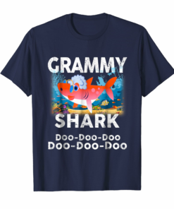 Grammy Shark T Shirt Doo Doo Doo Family Gift T Shirt Grammy Shark T Shirt Doo Doo Doo Family Gift T Shirt