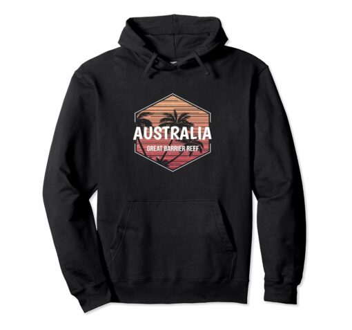 Great Barrier Reef Vacation Hoodie Top Family Clothes