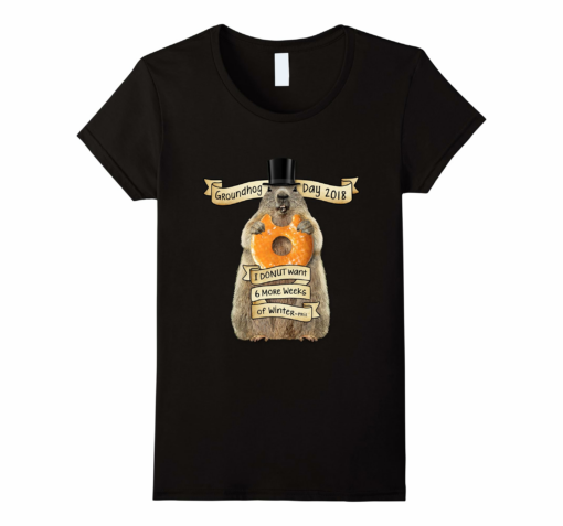 Groundhog Day Donut Family T Shirt