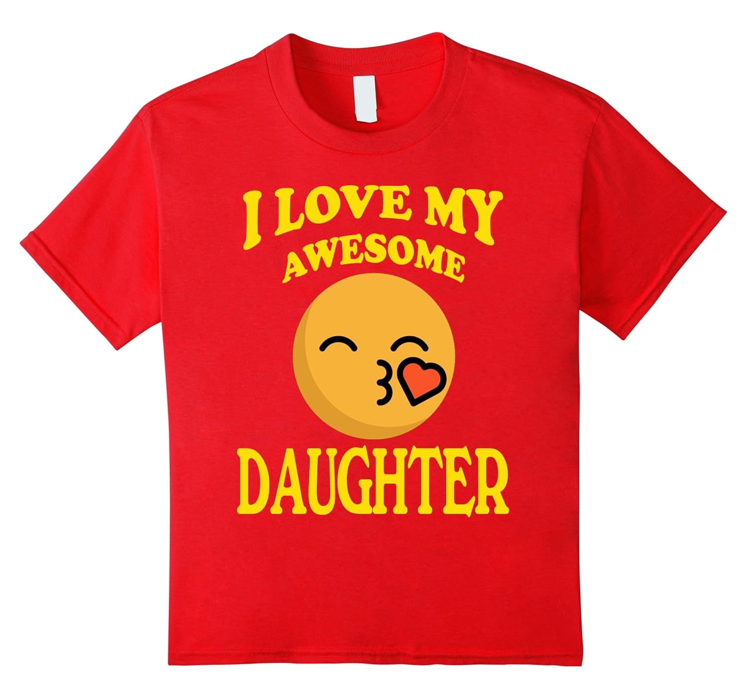 Heart Family T Shirt Awesome Daughter Heart Family T Shirt Awesome Daughter