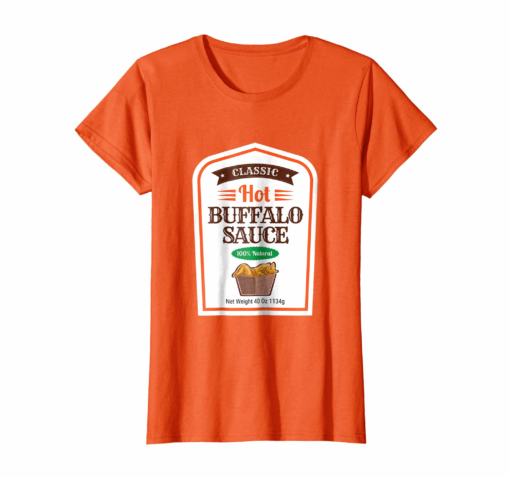 Hot Buffalo Family Sauce Costume Halloween Uniform T Shirt