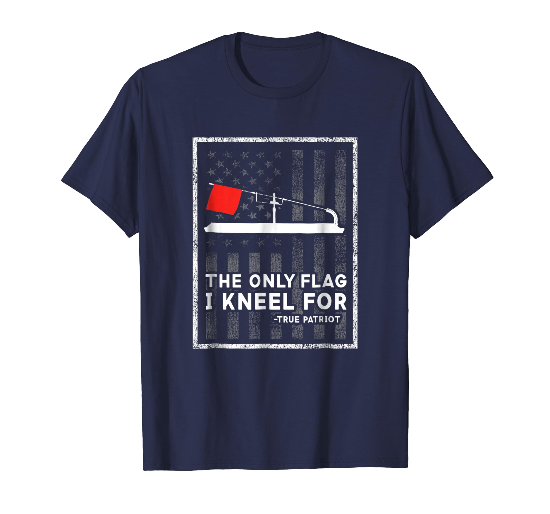 Ice Fishing Tip Up The Only Flag I Kneel For T Shirt Ice Fishing Tip Up The Only Flag I Kneel For T Shirt