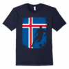 Iceland Flags Football 2018 T Shirt