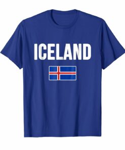 Iceland T Shirt Icelandic Flag Iceland T Shirt Icelandic Flag