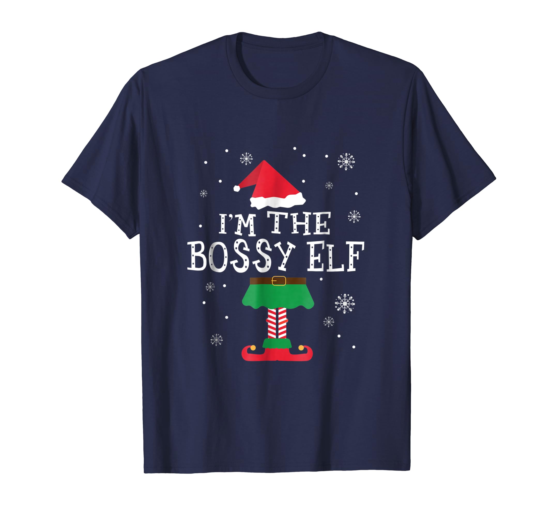 Im The Bossy Elf Matching Family Group Christmas T Shirt Im The Bossy Elf Matching Family Group Christmas T Shirt