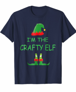 Im The Crafty Elf Matching Family Group Costume Christmas Im The Crafty Elf Matching Family Group Costume Christmas