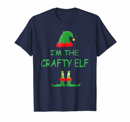 Im The Crafty Elf Matching Family Group Costume Christmas