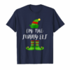 Im The Funny Elf Matching Family Christmas Party T Shirt