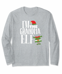 Im The Grandma Elf Matching Family Christmas Mamaw Shirt Im The Grandma Elf Matching Family Christmas Mamaw Shirt