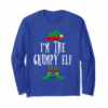 Im The Grumpy Elf Funny Christmas Family Long Sleeve