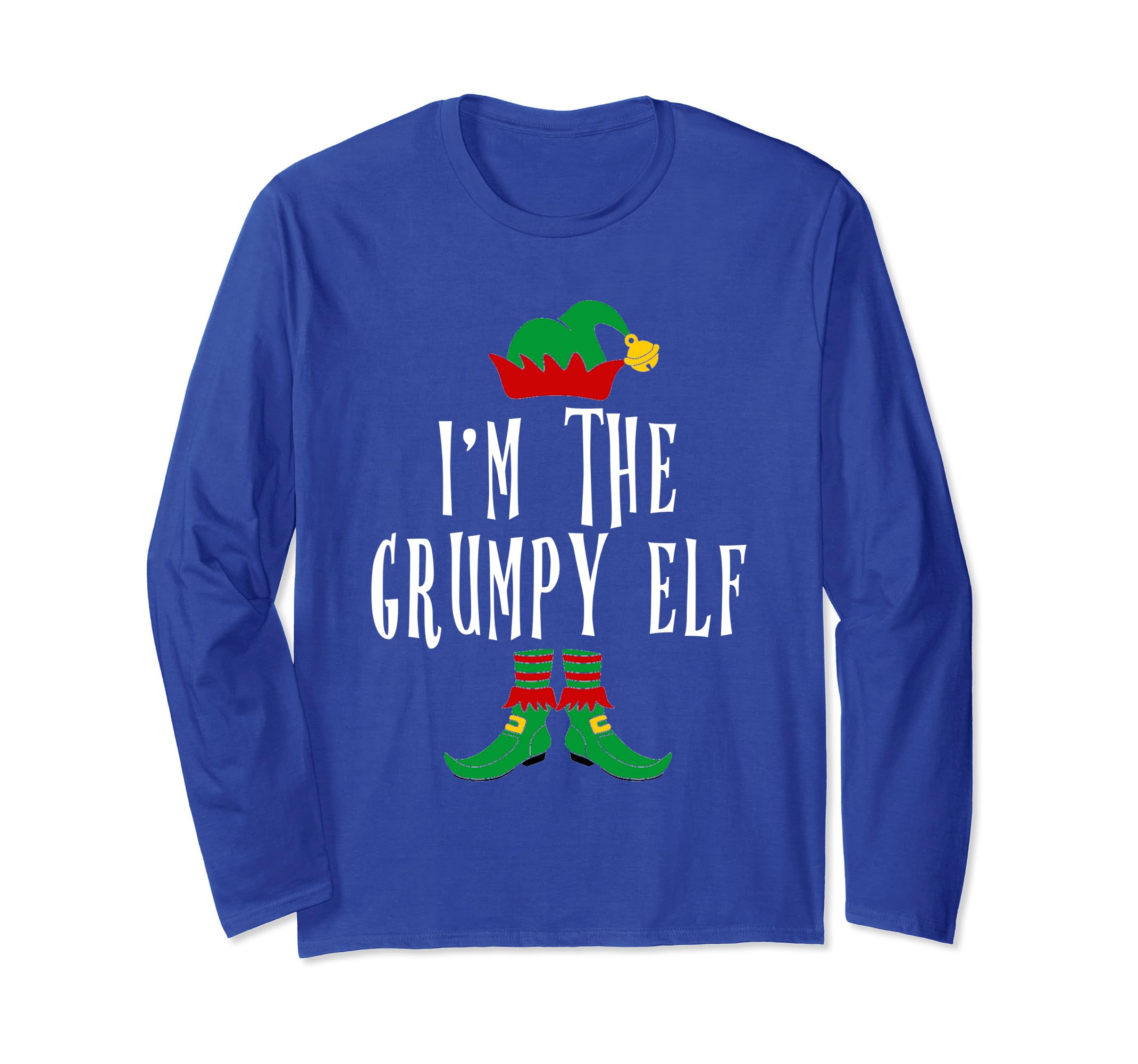 Im The Grumpy Elf Funny Christmas Family Long Sleeve Im The Grumpy Elf Funny Christmas Family Long Sleeve