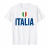 Italia T Shirt Italy Italian Flag Soccer Football Fan Jersey