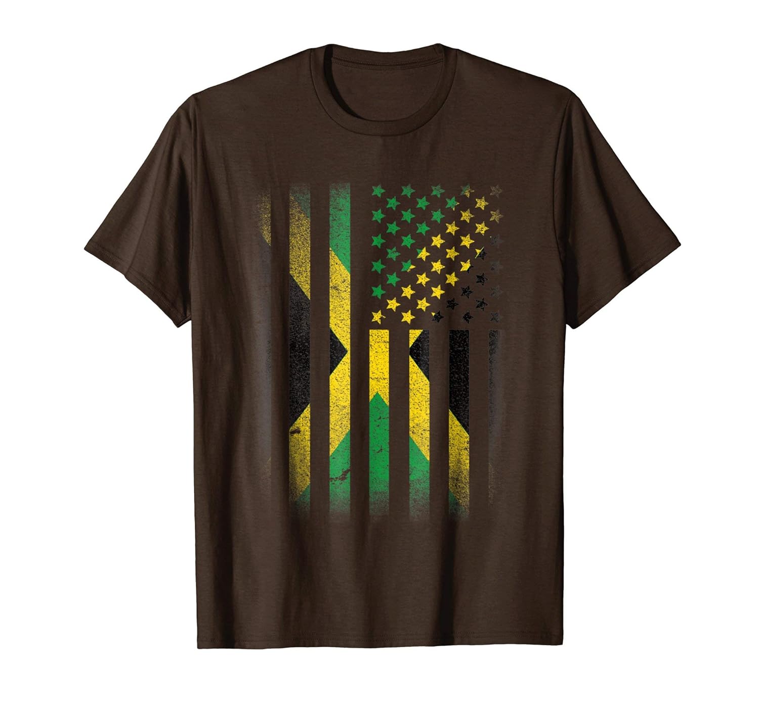 Jamaican American Flag T Shirt Jamaica Usa America Jamaican American Flag T Shirt Jamaica Usa America