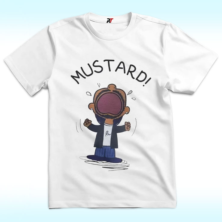 Kendrick Lamar MUSTARD Meme Shirt Kendrick Lamar MUSTARD Meme Shirt