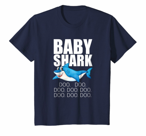 Kids Baby Shark Doo Doo Shirt Family Matching T Shirt