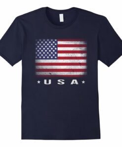 Kids Usa Flag T Shirt Navy Kids Usa Flag T Shirt Navy